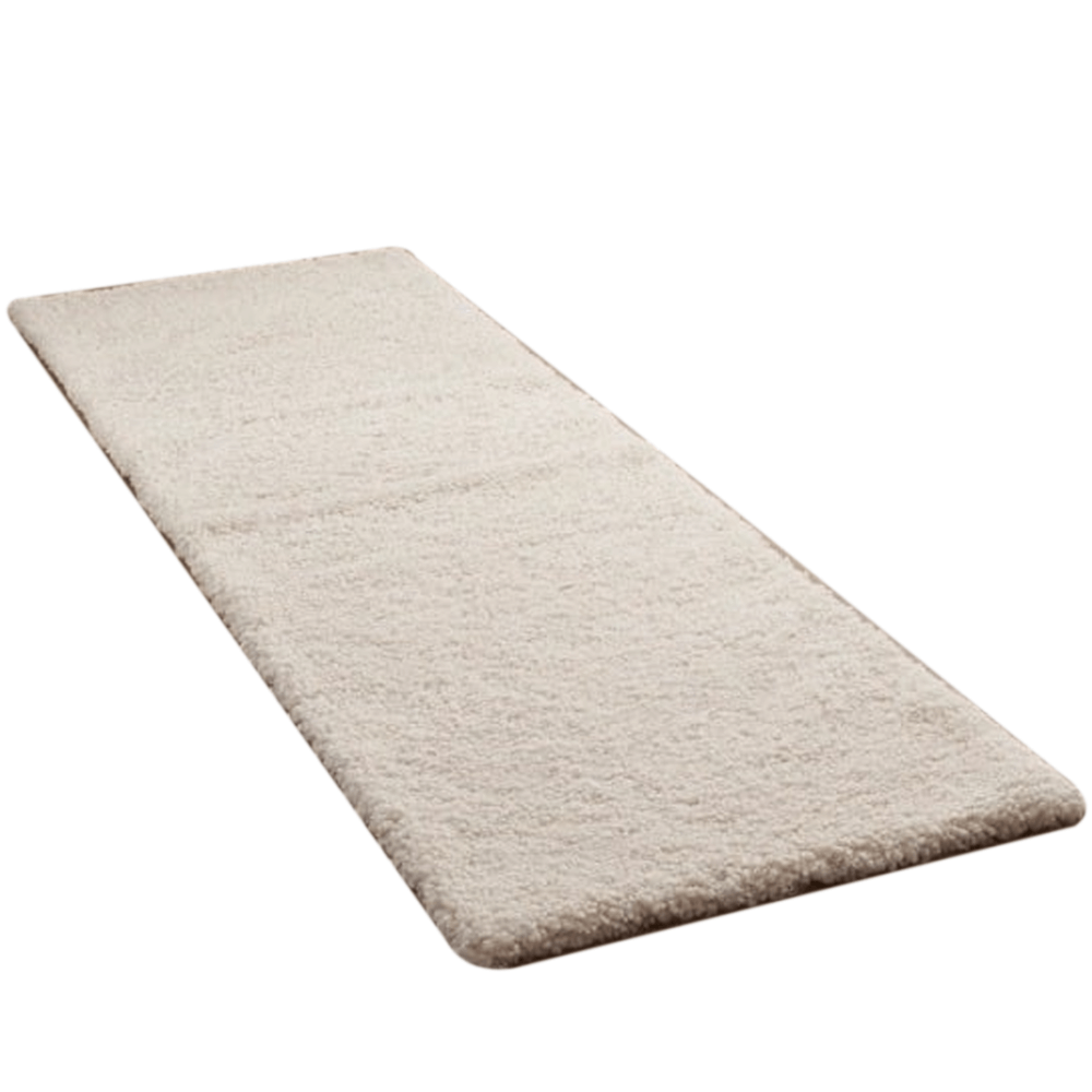 พรม MJHOMEDESIGNS BEDSIDE CARPET 78 ขนาด 80*150 ซม. น้ำตาล NO.2